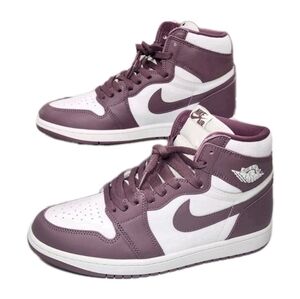 Nike AIR JORDAN 1 RETRO HIGH OG Mauve - White Size 10.5